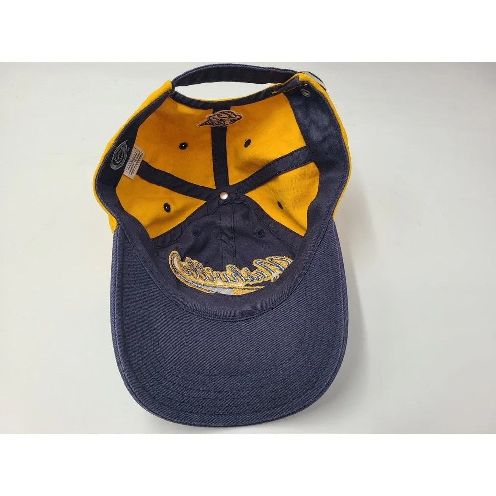 Youth Nashville Predators Strapback Adjustable Hat Cap Boy Girl NHL‎ Blue Yellow
